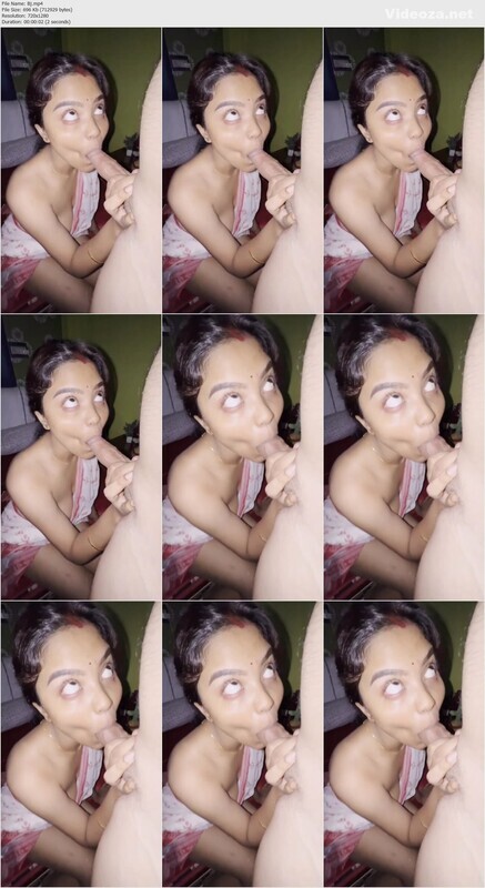Boudi Giving Blowjob